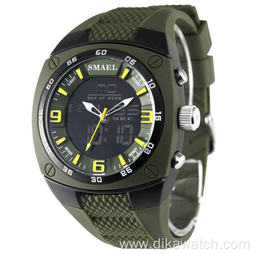 SMAEL Male Analog Quartz Digital Watch Automatic Date